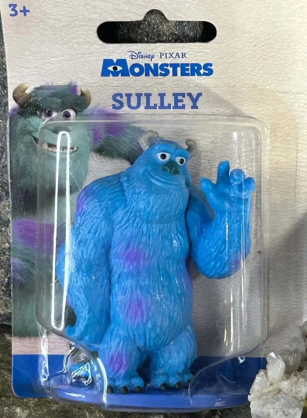 Monsters Inc Boo, Sully, Mike and Randal Cake topper figures Micro Collection